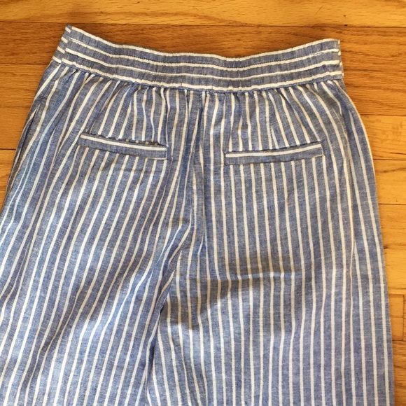 Lauren Conrad Cotton Linen Striped Pants - Picture 6 of 7